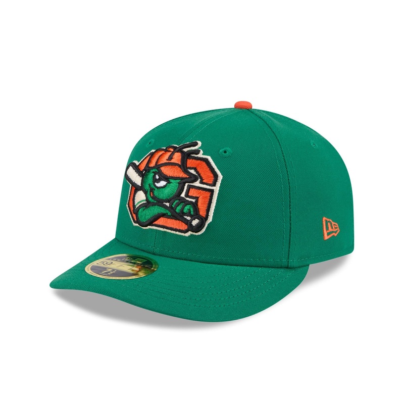 Greensboro Grasshoppers Authentic Collection Low Profile 59FIFTY Fitted Hat 7