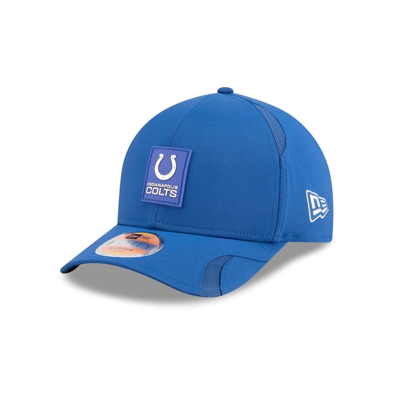 Indianapolis Colts 2025 Sideline Hot Weather 9FORTY M-Crown Snapback Hat One Size