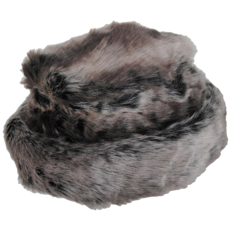 Josephine Faux Fur Toque Hat MERLOT ONE SIZE FITS MOST
