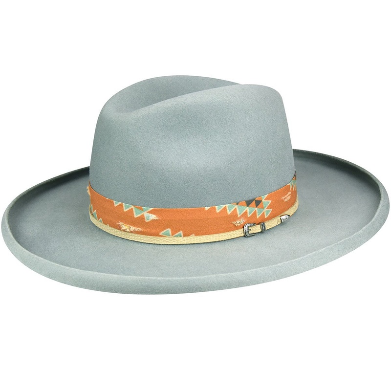 Kiger Western Fedora Chocolate S