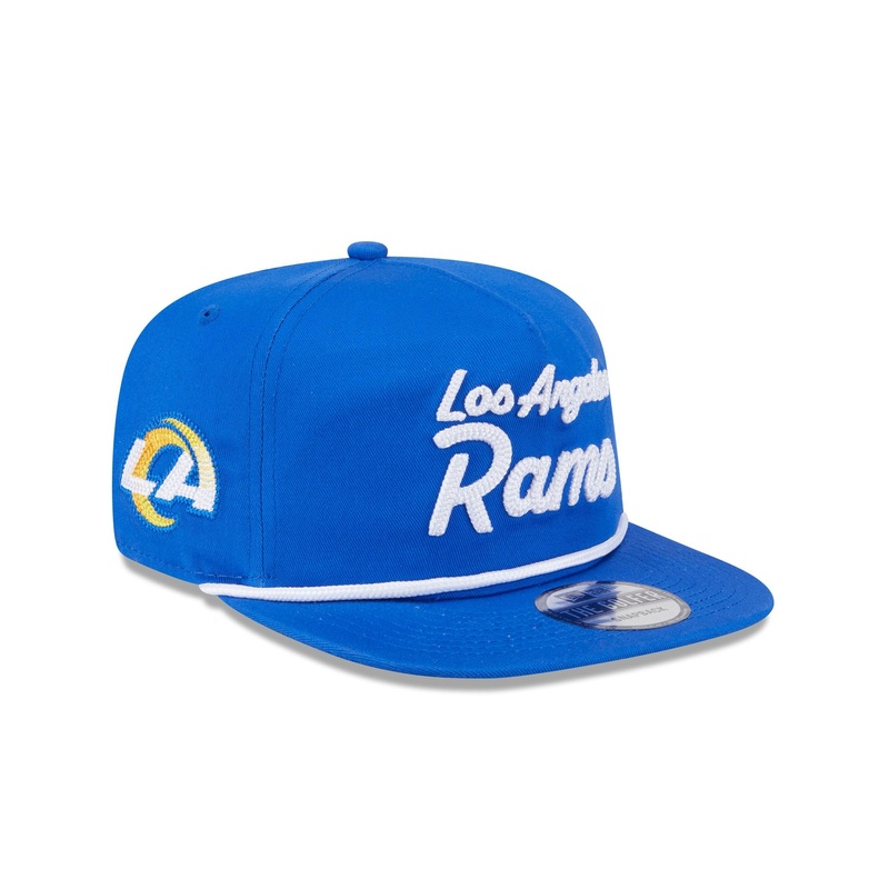 Los Angeles Rams Team Text Golfer Hat One Size