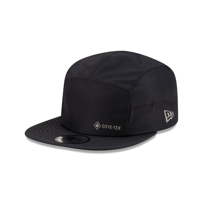 New Era Cap GORE-TEX Black Camper Strapback Hat One Size