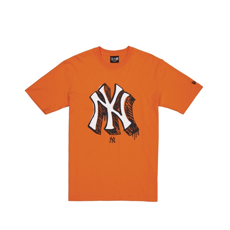 New York Yankees Hi Vis Doodle T-Shirt S