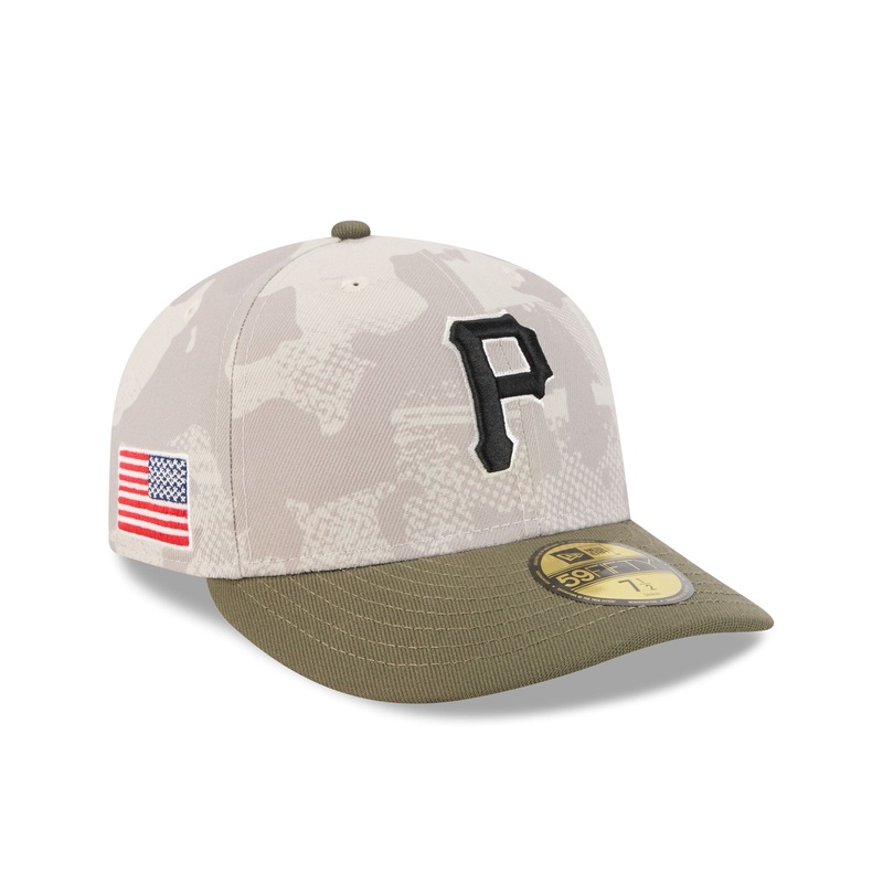 Pittsburgh Pirates Armed Forces Day 2025 59FIFTY Fitted Hat 7