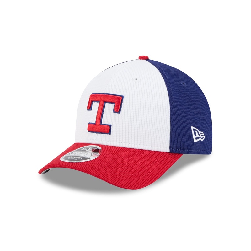 Texas Rangers 2025 Batting Practice 9FORTY M-Crown Snapback Hat One Size