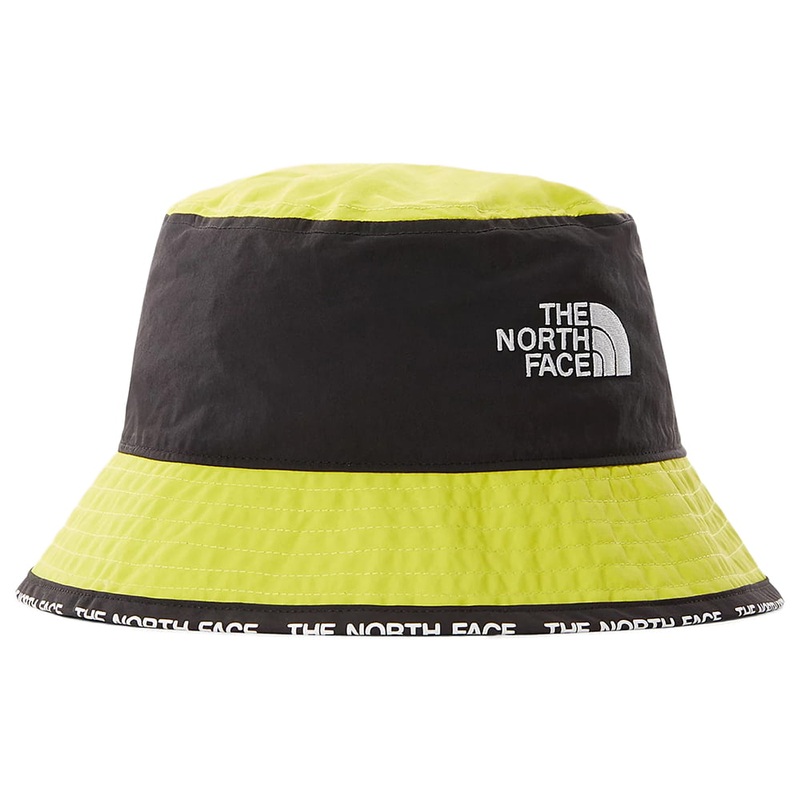 The North Face Hats Cypress Lightweight Packable Bucket Hat – Black-Lime Small/Medium