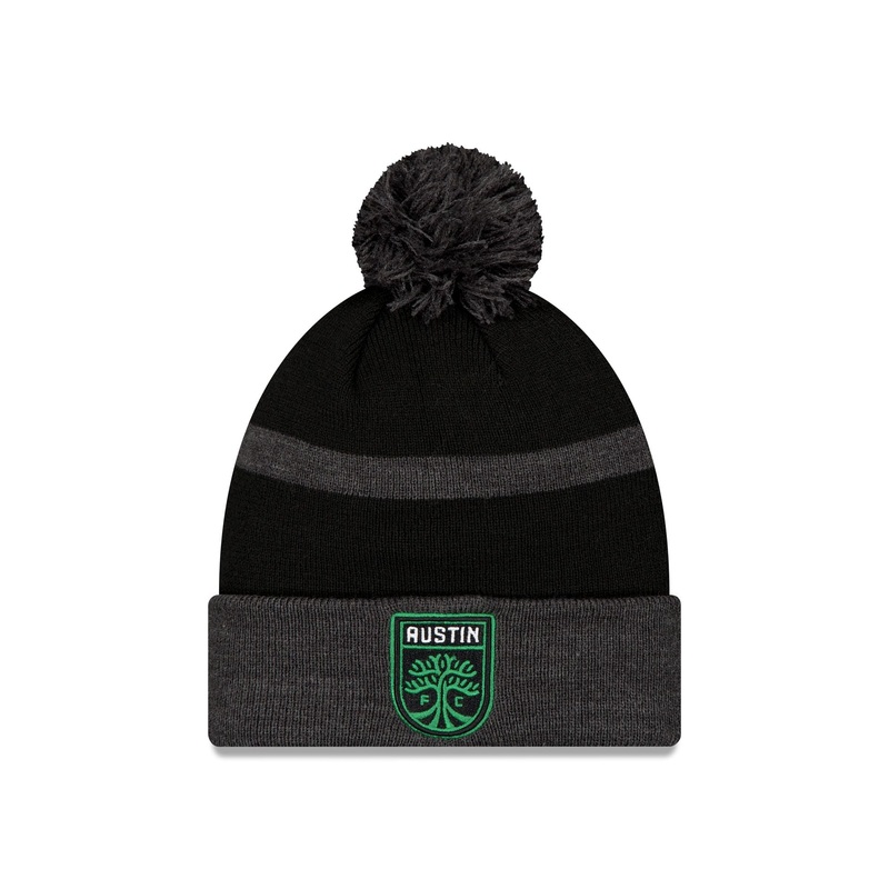 Austin FC 2025 MLS Kickoff Pom Knit Hat One Size