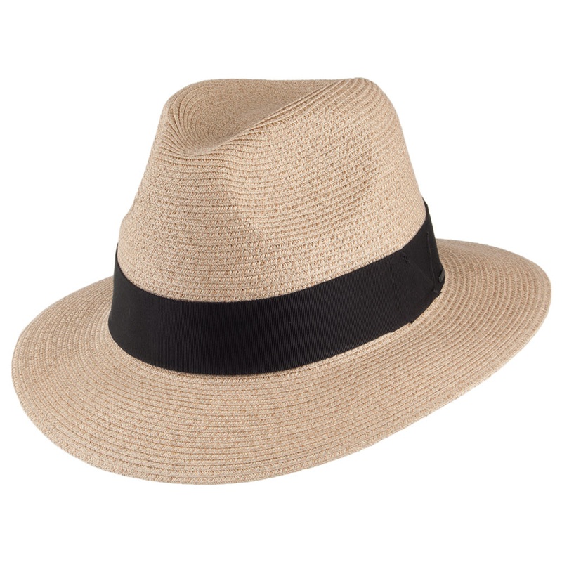Bailey Hats Mullan Toyo Fedora Hat – Sand S