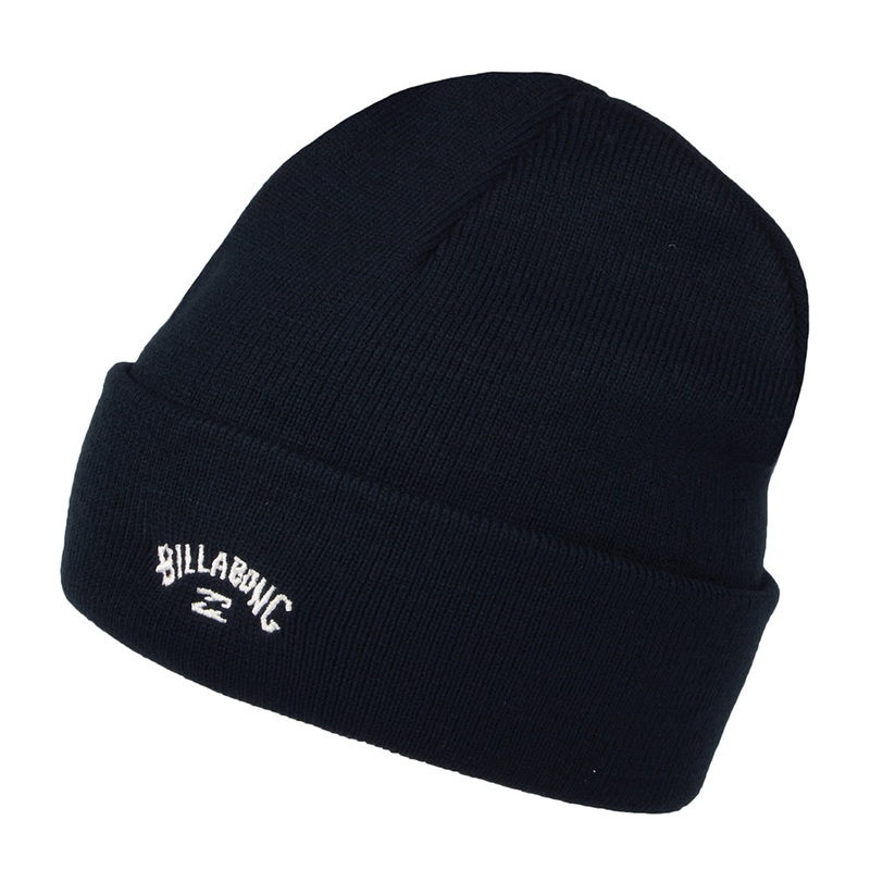Billabong Hats Arch Cuffed Beanie Hat – Navy Blue 1-Size
