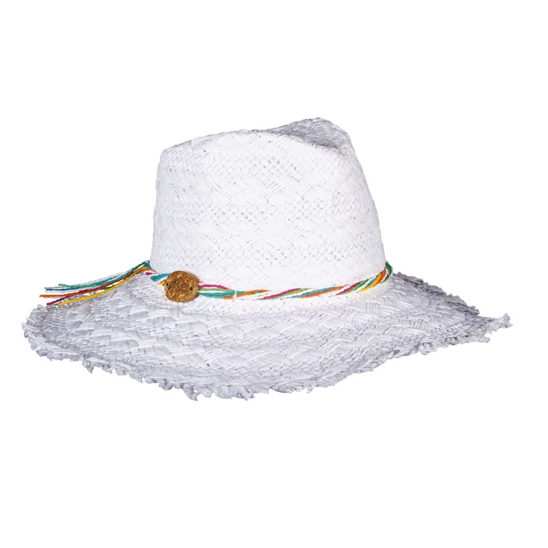 Cappelli Boho Chic Floppy Safari White