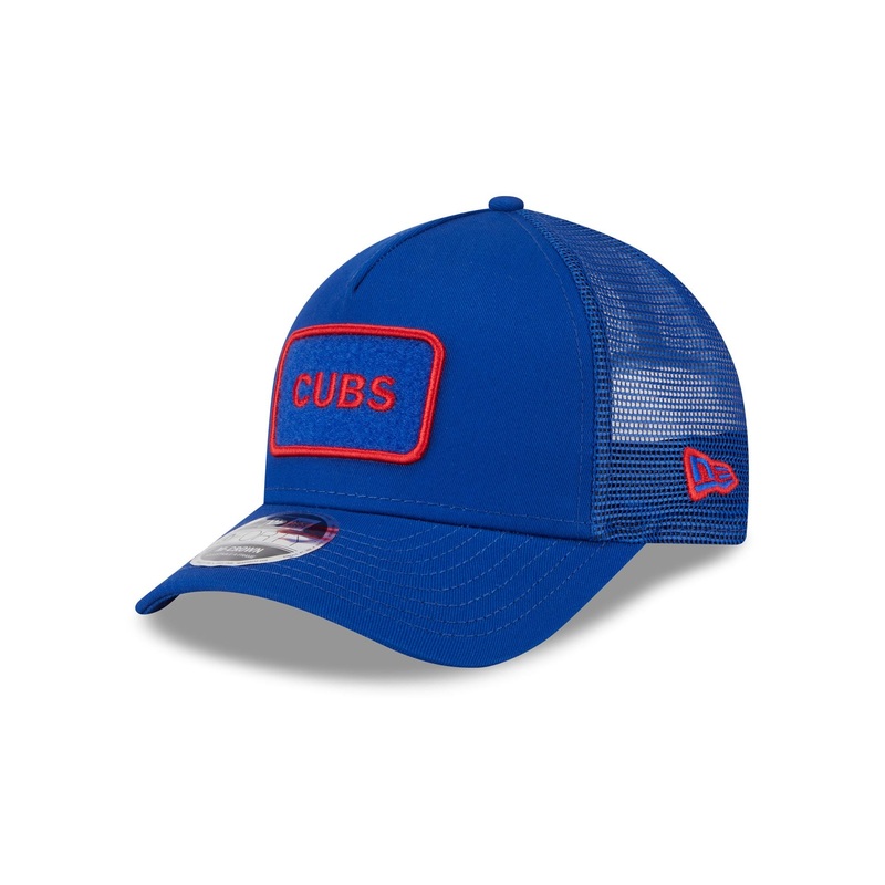 Chicago Cubs Tonal Patch 9FORTY M-Crown A-Frame Trucker Hat One Size
