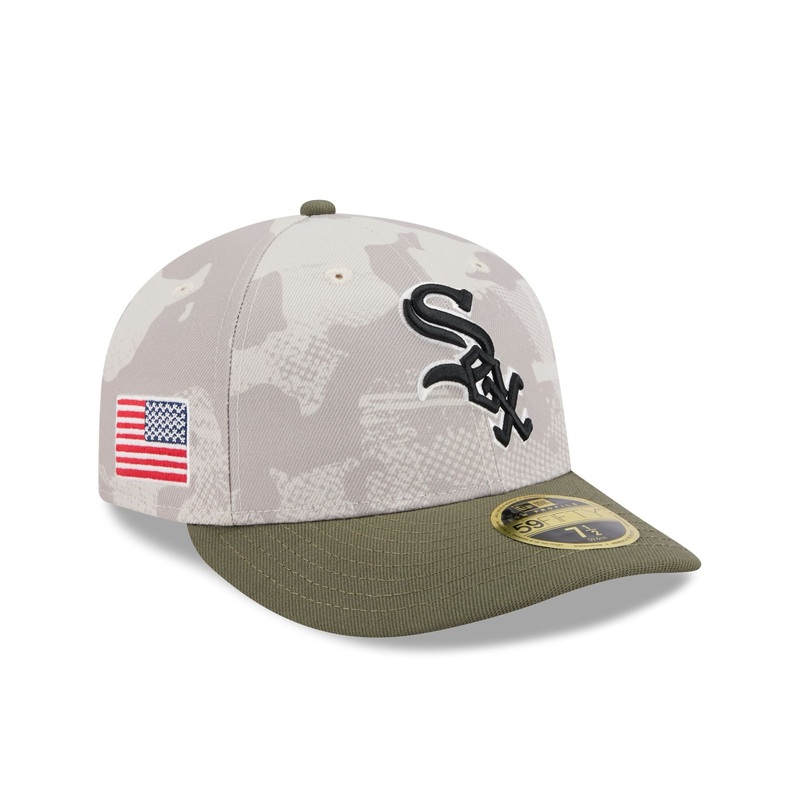 Chicago White Sox Armed Forces Day 2025 Low Profile 59FIFTY Fitted Hat 7