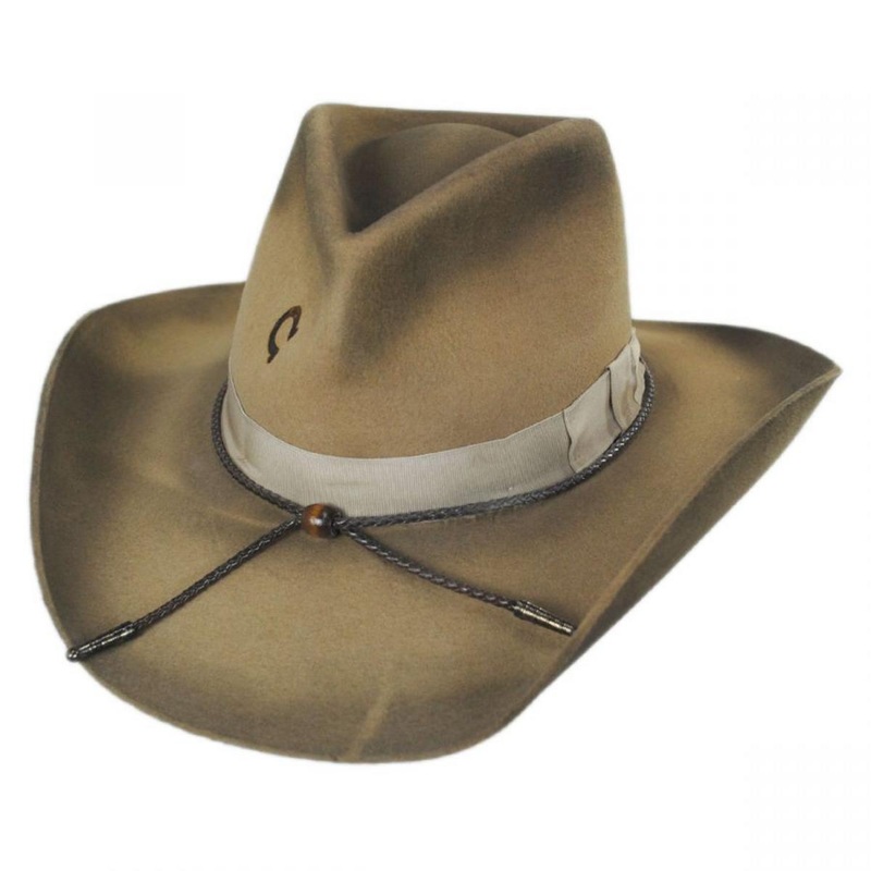 Desperado Wool Felt Western Hat BUCKSKIN 6 3/4