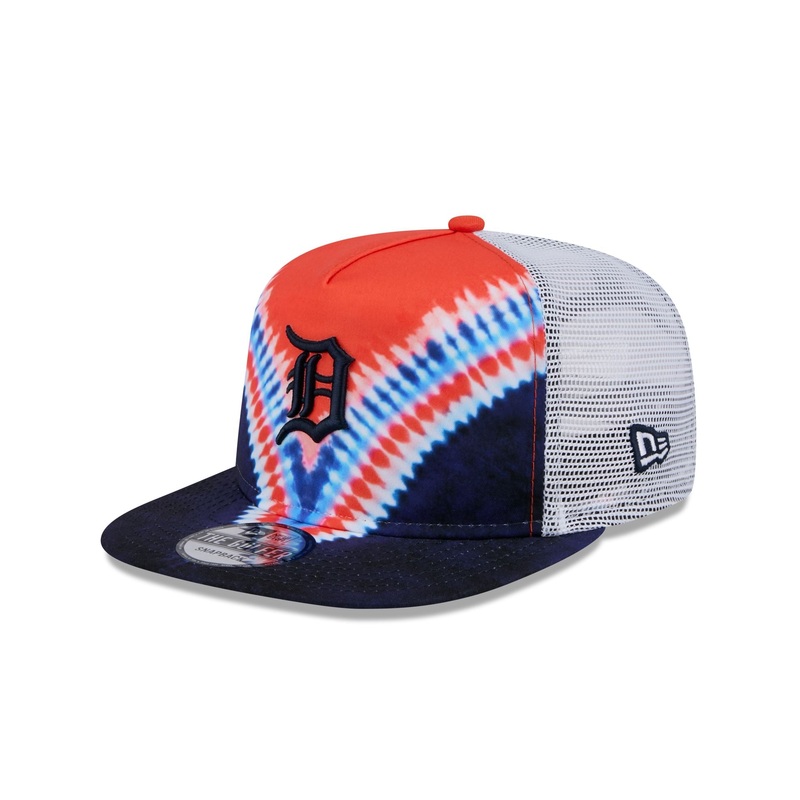 Detroit Tigers Tie-Dye Golfer Hat One Size