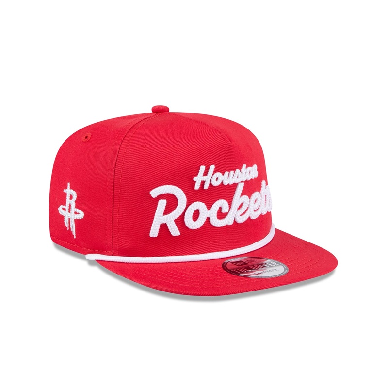 Houston Rockets Team Text Golfer Hat One Size