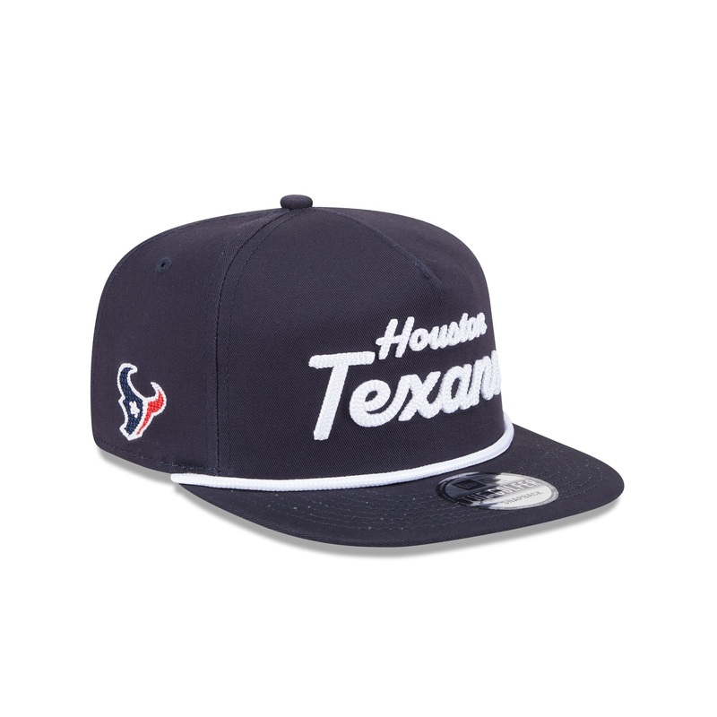 Houston Texans Team Text Golfer Hat One Size