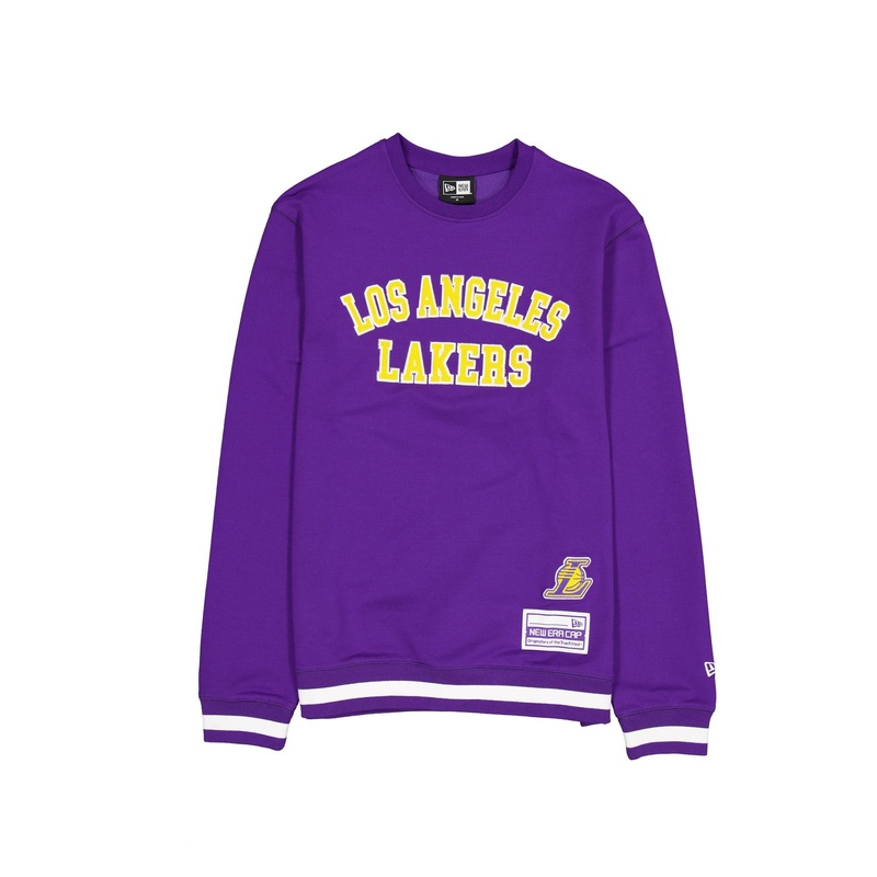 Los Angeles Lakers Team Color Logo Select Crewneck S