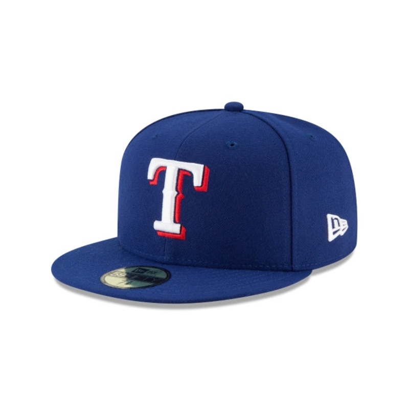 Texas Rangers Authentic Collection 59FIFTY Fitted Hat 6 7/8