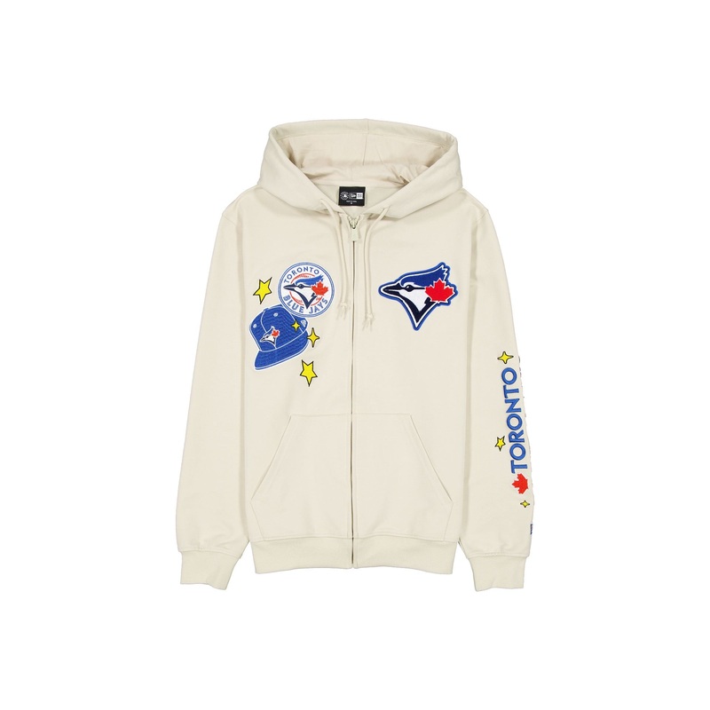 Toronto Blue Jays Stone Logo Select Full-Zip Hoodie S