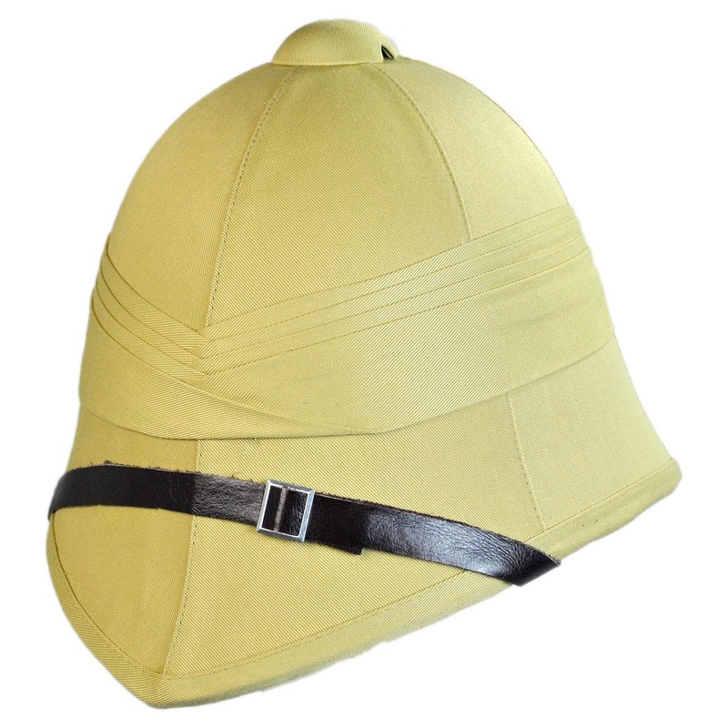 Wholesale British Pith Helmet B2B Pre-Pack KHAKI (6) S/M/L, (6) L/XL/XXL