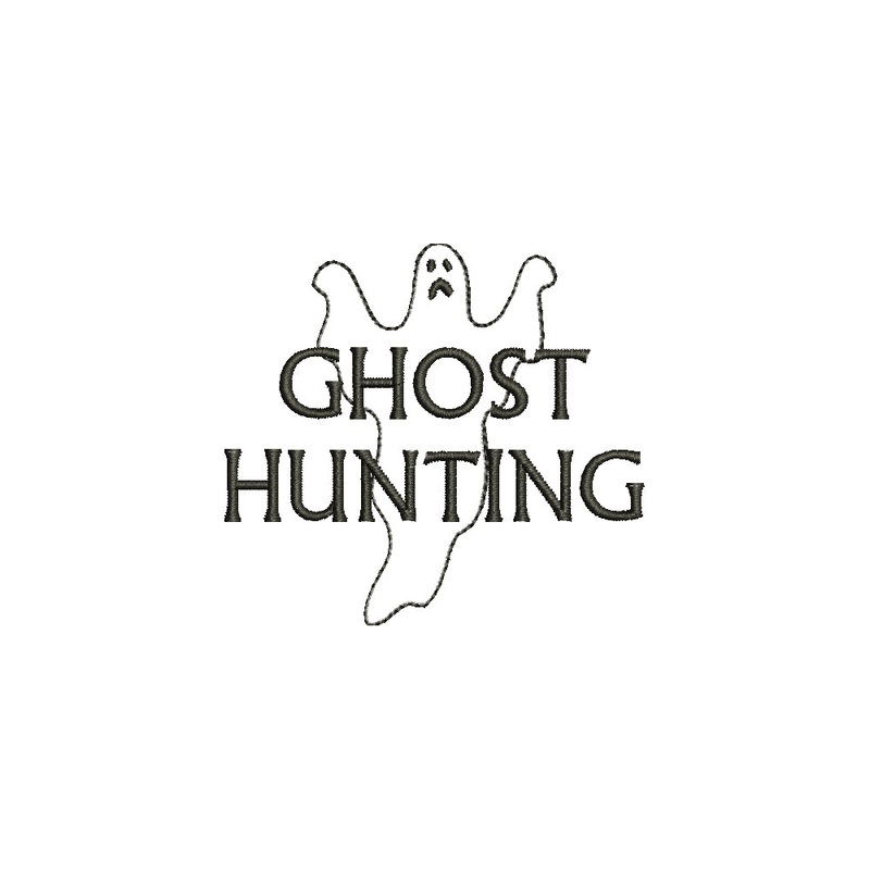 Ghost Outline with Hunting Default Title One Size