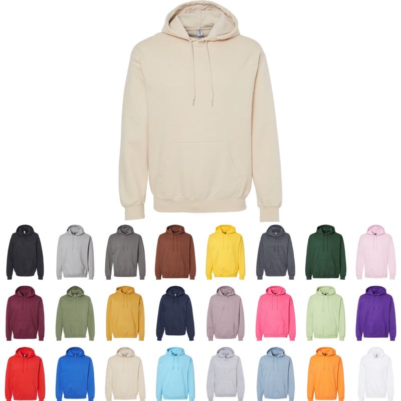 Gildan SF500 Softstyle Midweight Hooded Sweatshirt S