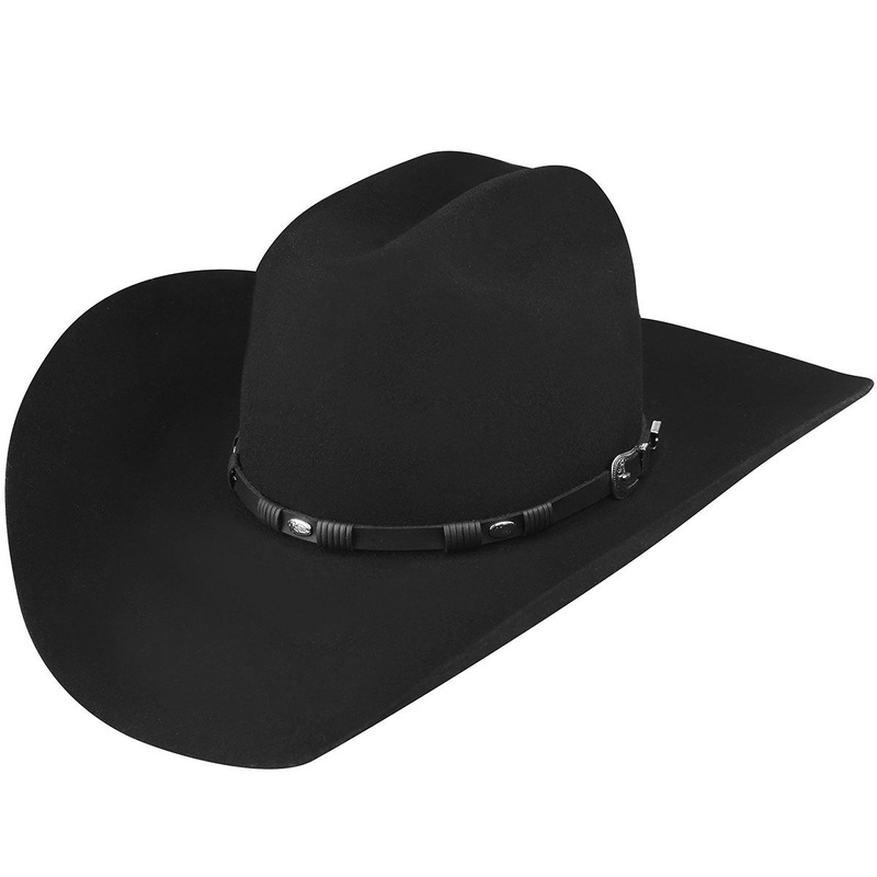 Landry 2X Cowboy Western Hat Black 6 5/8