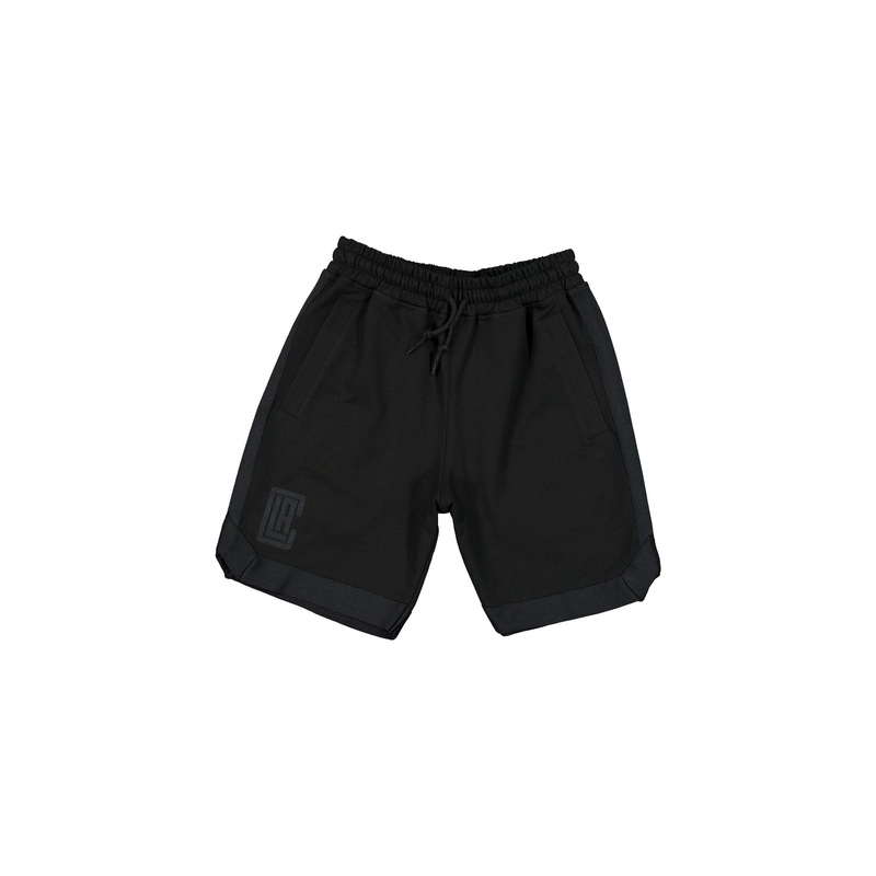 Los Angeles Clippers Black on Black Logo Select Shorts S