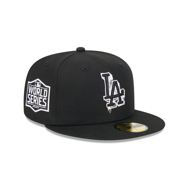 Los Angeles Dodgers Hi Vis Doodle 59FIFTY Fitted Hat 7