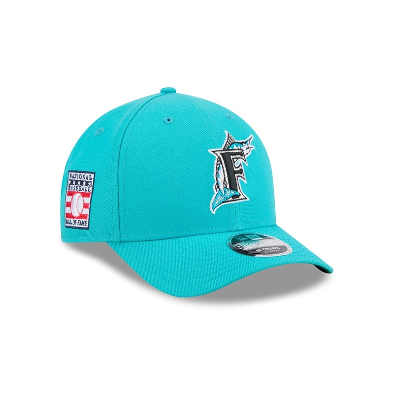 Miami Marlins Hall of Fame 2025 9FORTY M-Crown Snapback Hat One Size