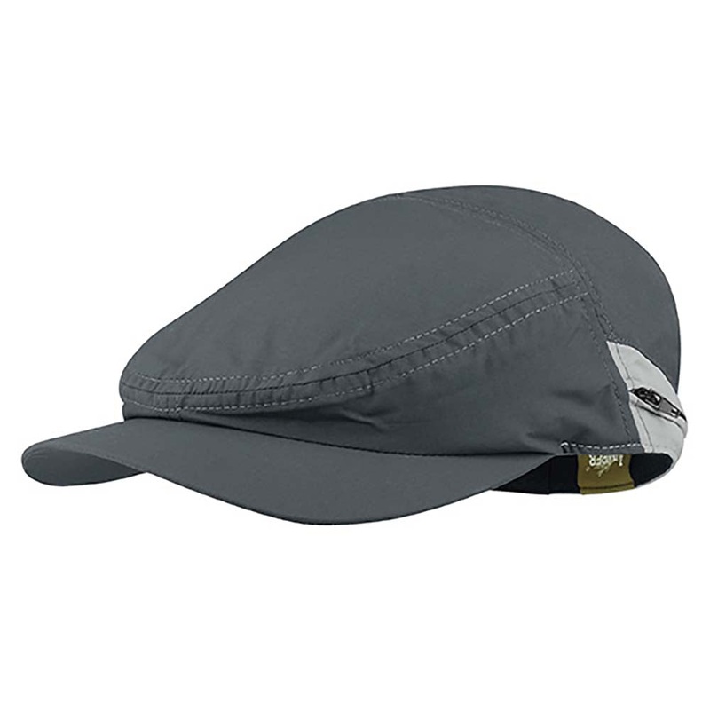 Water Repellent Lightweight UV Ivy Cap – Juniper Men’s Headwear Charcoal Large (59 cm)
