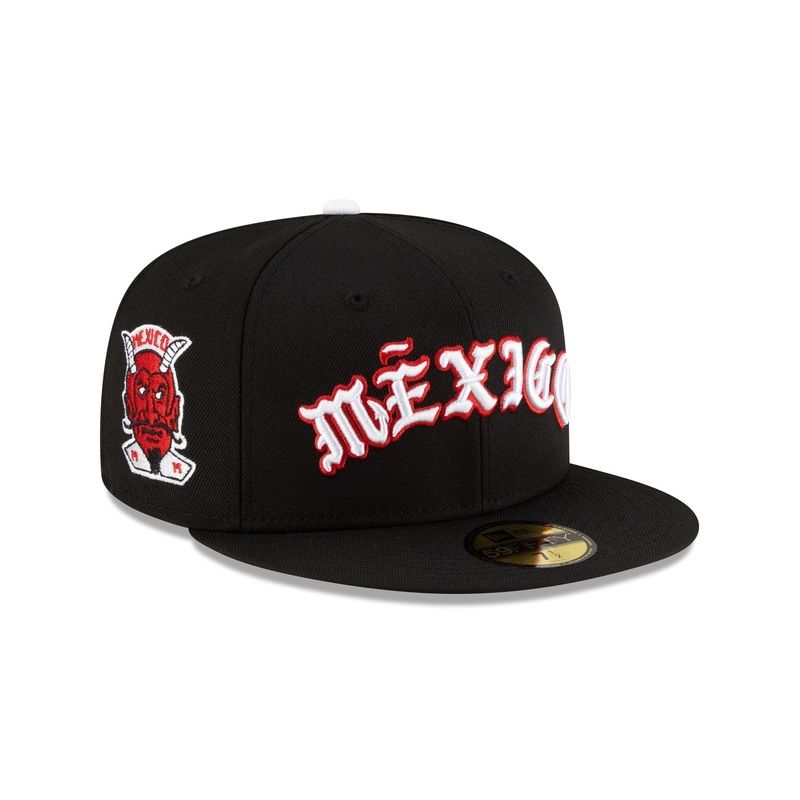 Born x Raised x Diablos Rojos del Mxico Sidepatch 59FIFTY Fitted Hat 7