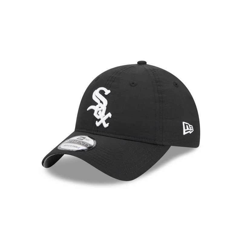 Chicago White Sox Everyday Nylon Black 9TWENTY Adjustable Hat One Size