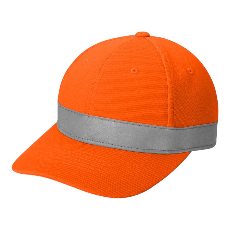 CornerStone ANSI 107 Safety Cap CS802 Safety Orange