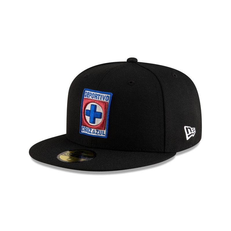 Cruz Azul Black 59FIFTY Fitted Hat 7