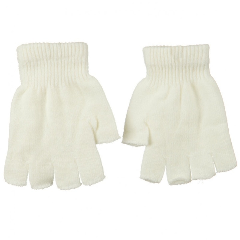Fingerless Magic Glove Black One Size
