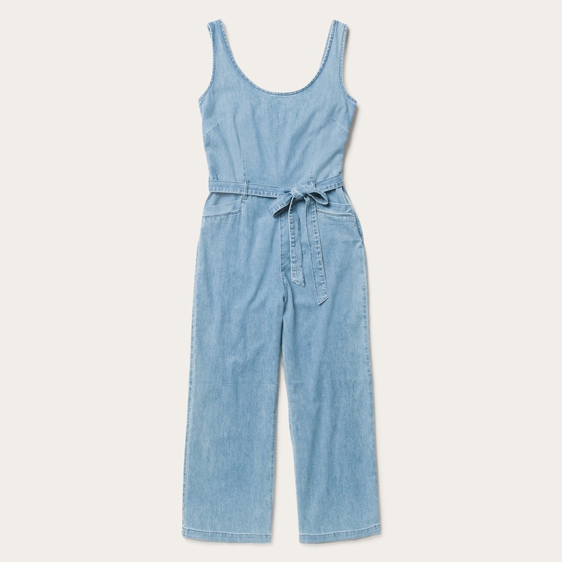 Lightweight Denim Jumper Blue XS