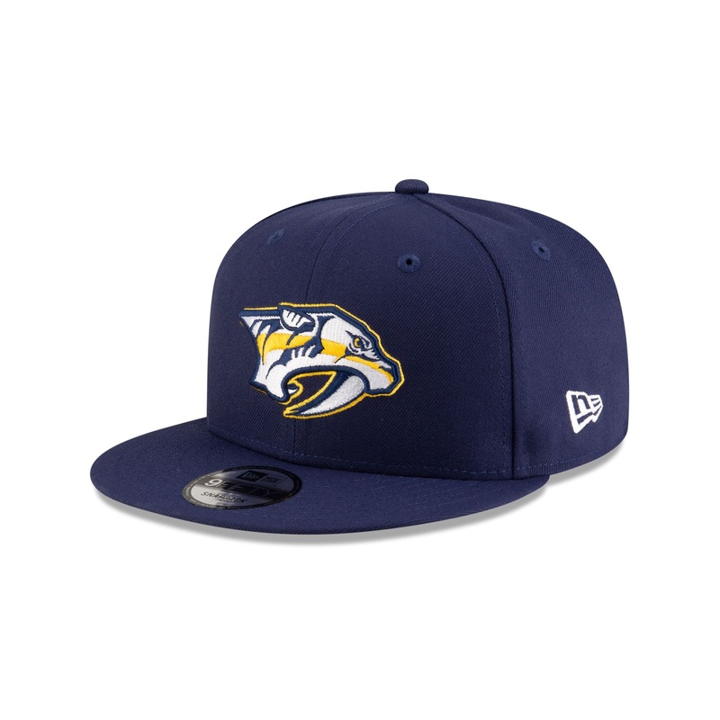 Nashville Predators Navy 9FIFTY Snapback Hat One Size