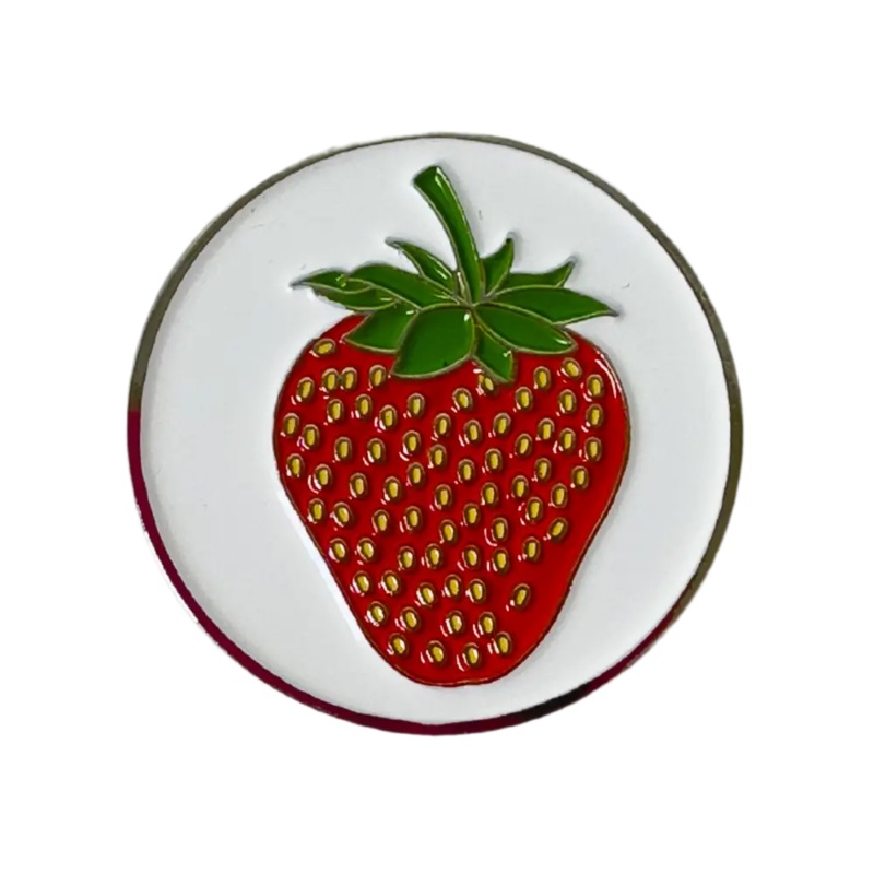 Strawberry | Magnetic Hat Pin