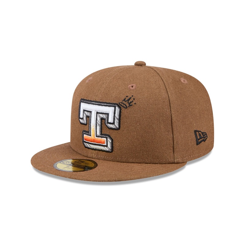 Texas Rangers Logo Scribble 59FIFTY Fitted Hat 7