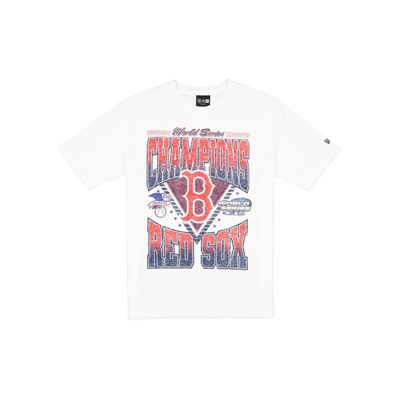 Boston Red Sox Sport Classics Washed Optic White T-Shirt S