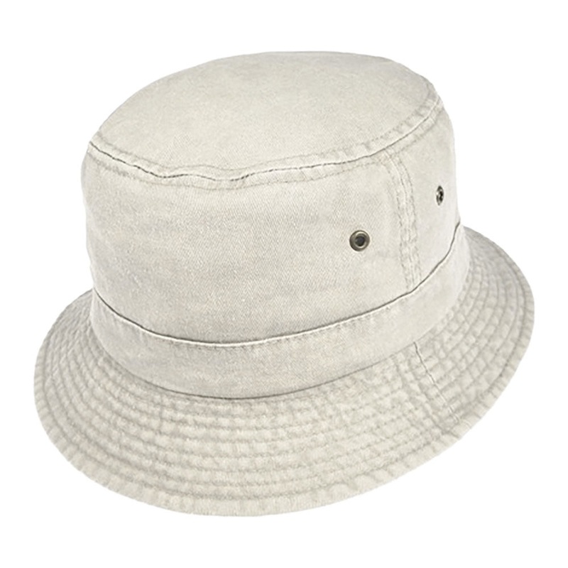 Cotton Packable Bucket Hat Original – Putty S
