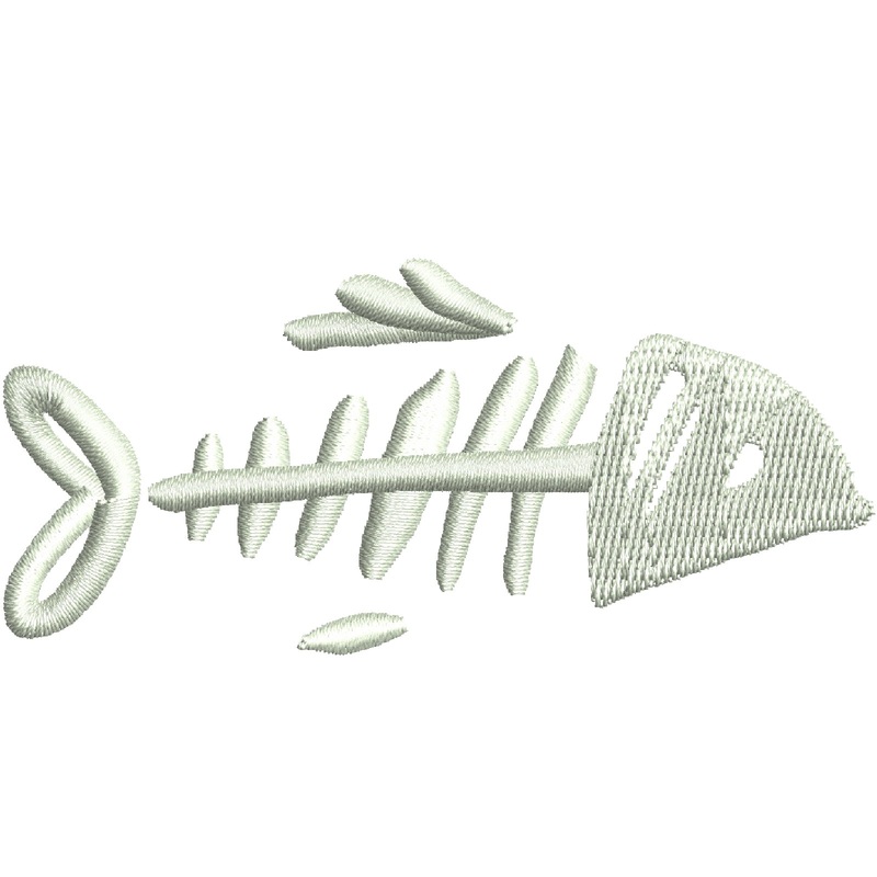 Fish Bone Logo Default Title One Size