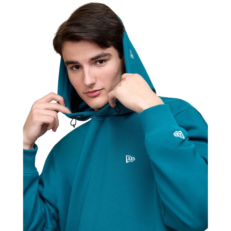 New Era Cap Blue Outdoor Hoodie S