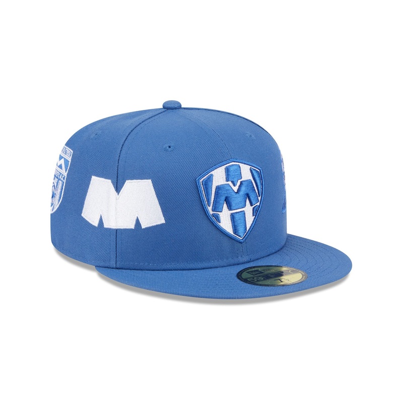 Rayados Indigo 59FIFTY Fitted Hat 7