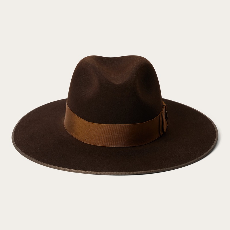 Tri-City Fedora Chocolate 6 3/4