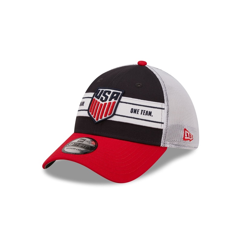 U.S. Soccer Men’s National Team Mesh 39THIRTY Stretch Fit Hat S/M