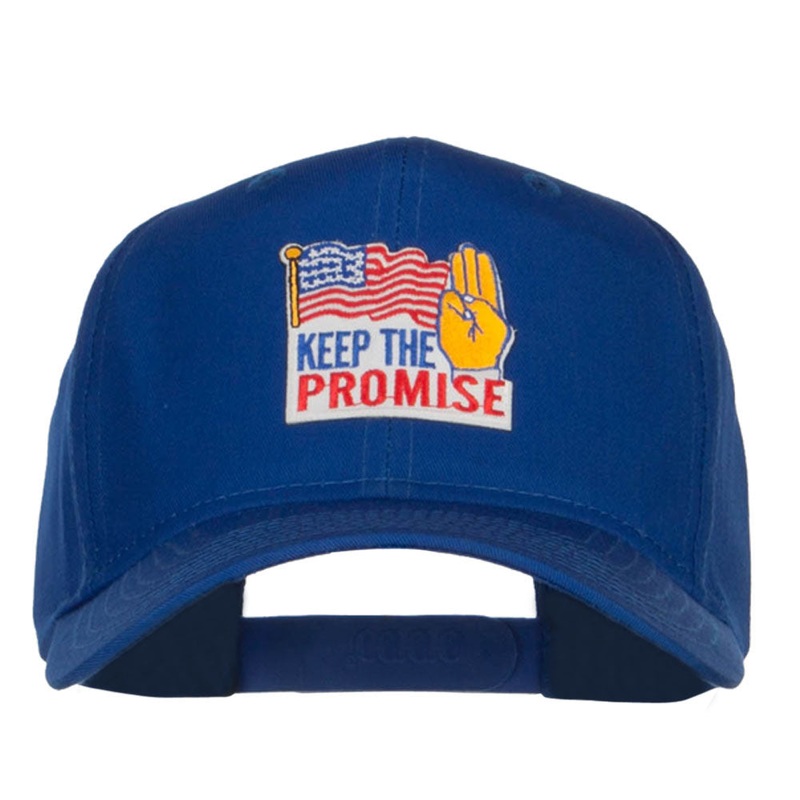 USA Keep the Promise Patched Cap Royal One Size