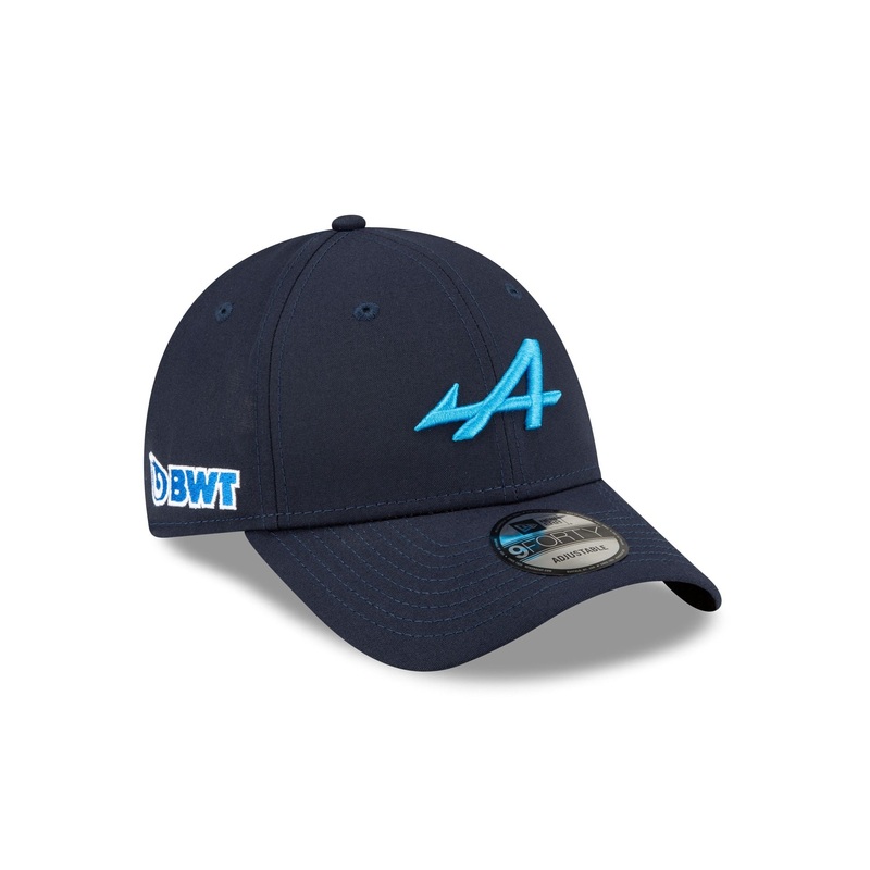 2024 Alpine F1 Repreve Navy 9FORTY Snapback Hat One Size