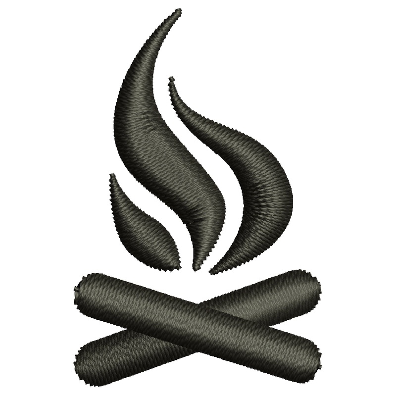 Camp Fire Icon Default Title One Size